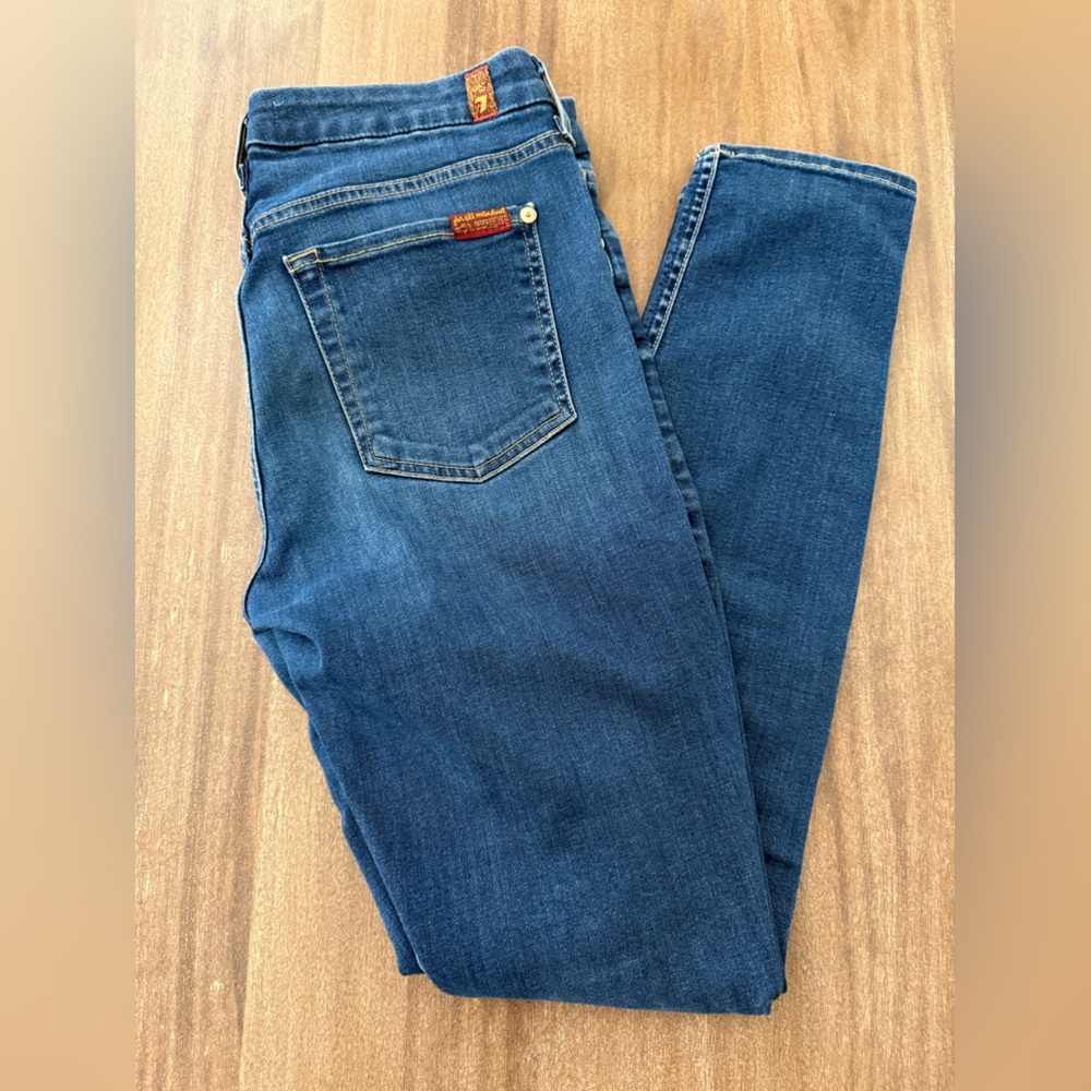 Seven for all mankind Blue Denim Jeans